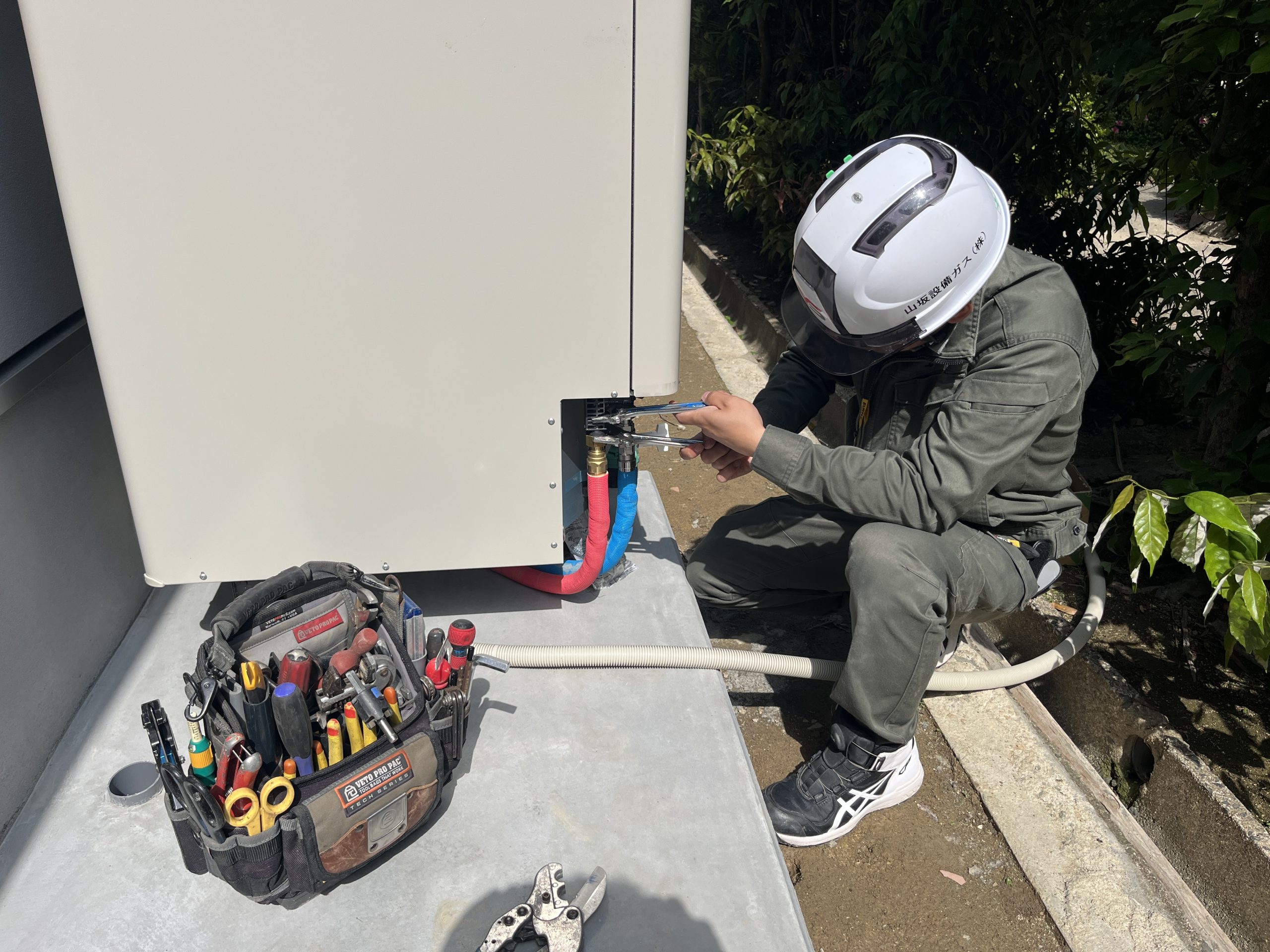 給湯器取付工事